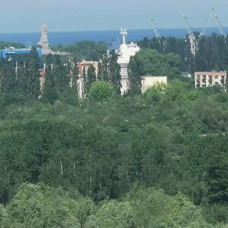 Urocze Z Widokiem Na Morze Apartamento